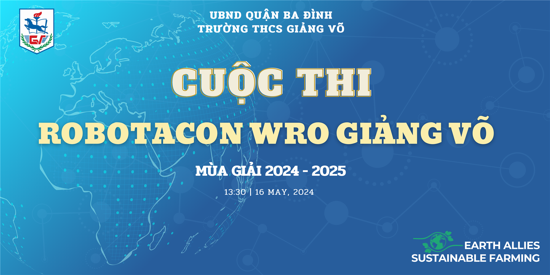 Thông báo kế hoạch tổ chức Cuộc thi "Robotacon WRO Giảng Võ" mùa giải 2024 - 2025